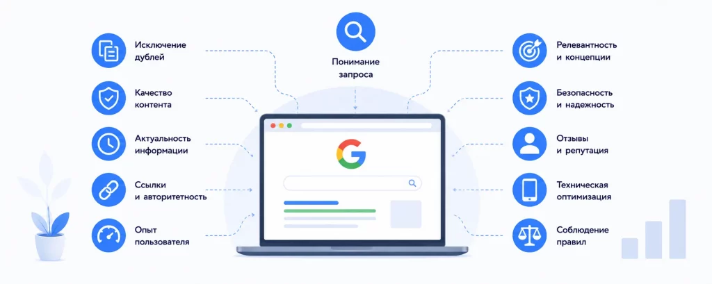 Важные алгоритмы Google