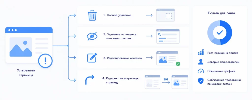 устаревший контент