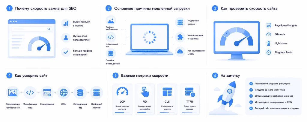 Медленная загрузка сайта