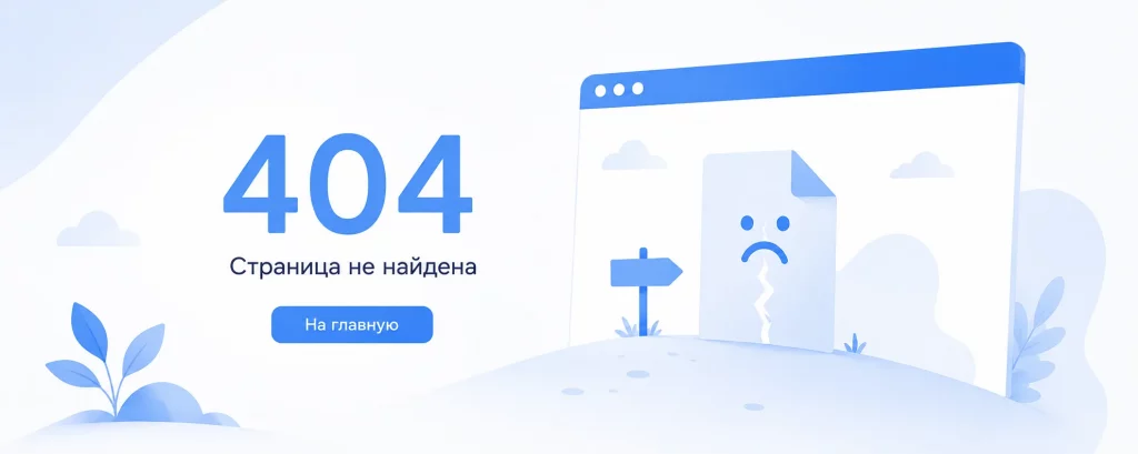 Ошибка 404