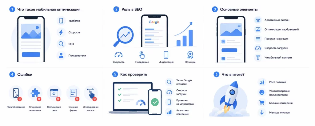 Мобильная оптимизация сайта