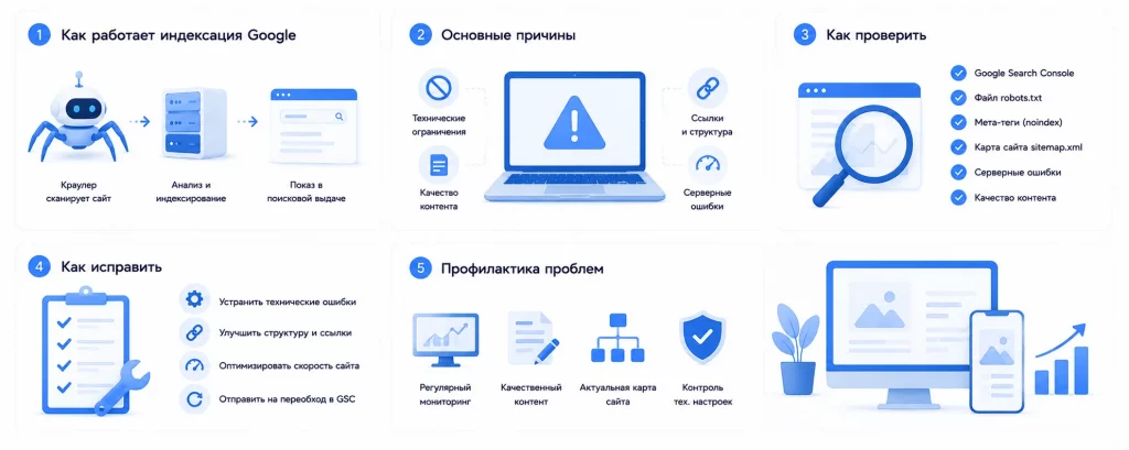 ошибки индексации