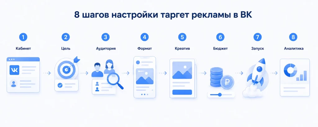 таргет рекламf в ВК 